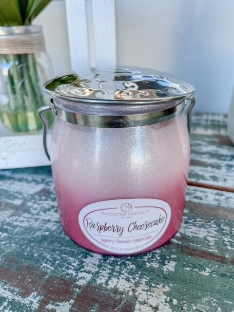 Milkhouse Raspberry Cheesecake Candle